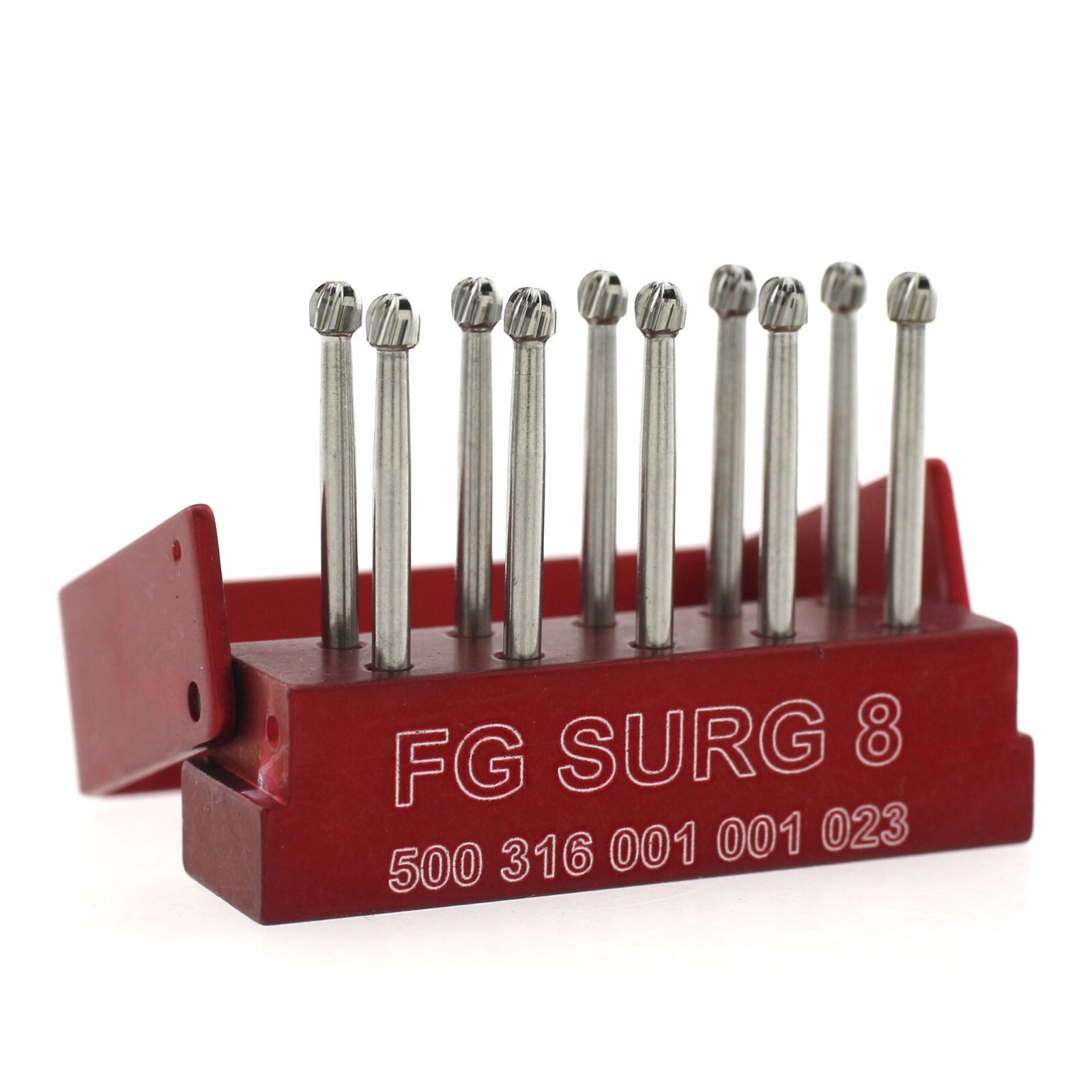 Wave Dental Surgical Bur Tungsten Carbide Long Shank 25mm Round FG SURG 1-8