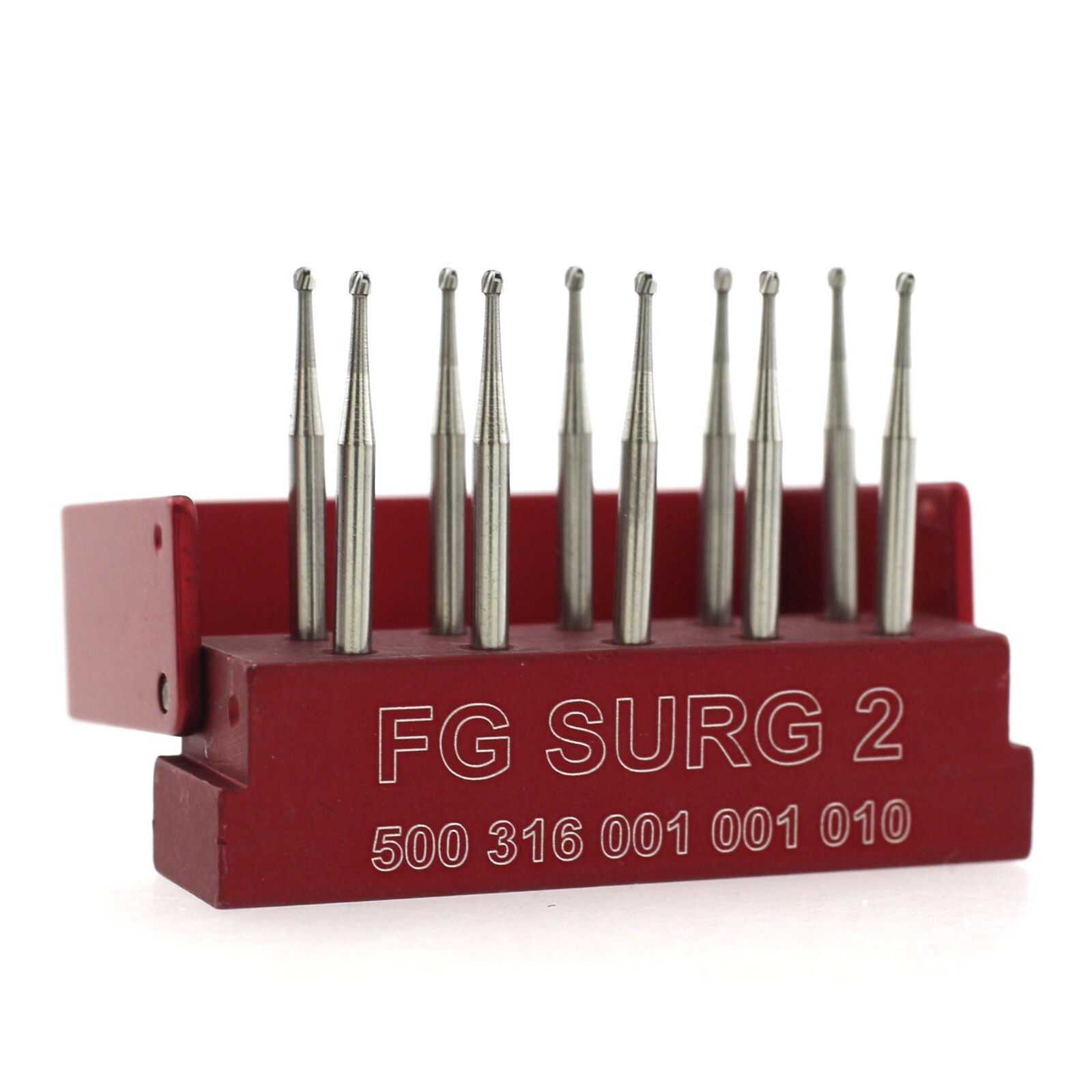 Wave Dental Surgical Bur Tungsten Carbide Long Shank 25mm Round FG SURG 1-8