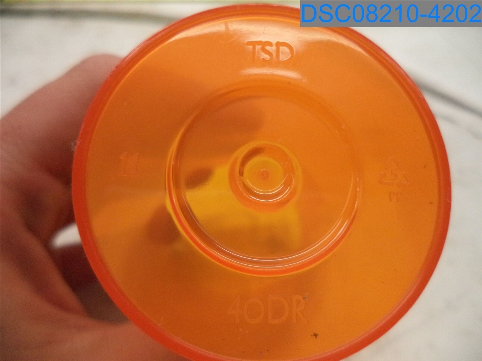 Qty=125: NO CAP: 40CPTCA001X001, Vial, Protect 40DR Amber, TS Protect40NC
