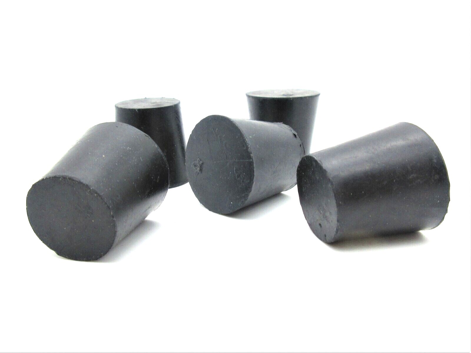 7/8″ Solid Rubber Stoppers Tapered Plug Bung Cork Fits 7/8″ ID