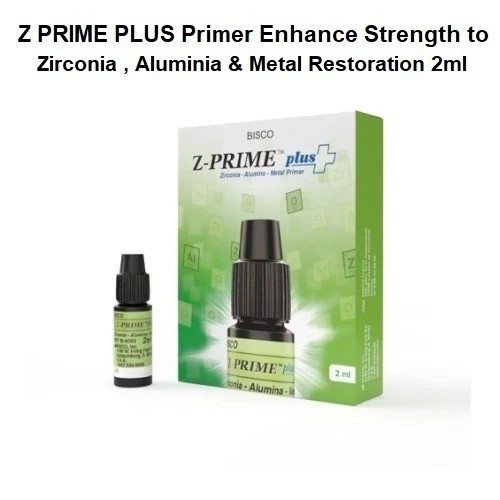 Dental Z PRIME PLUS Primer 2ml Enhance Strength to All type of Restorations