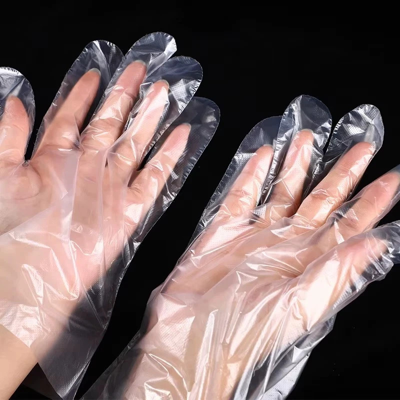 100-500 Count Disposable Poly Plastic Gloves for Cooking, Food Prep and Food