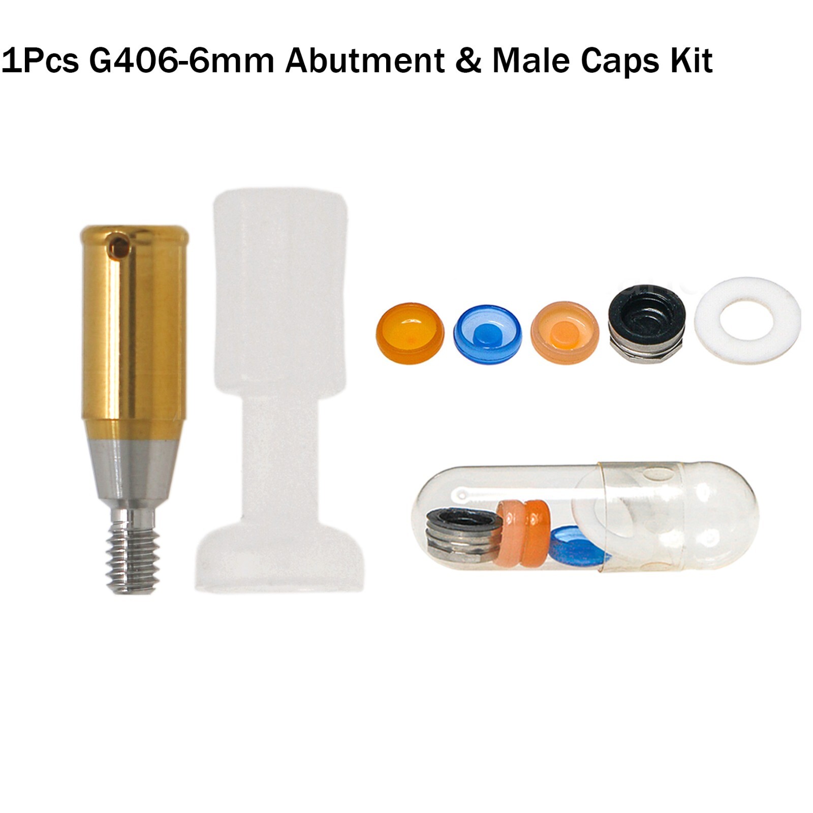 US Dental Locator Attachment Abutment for Hiossen ET III /Osstem/Snucone Regular