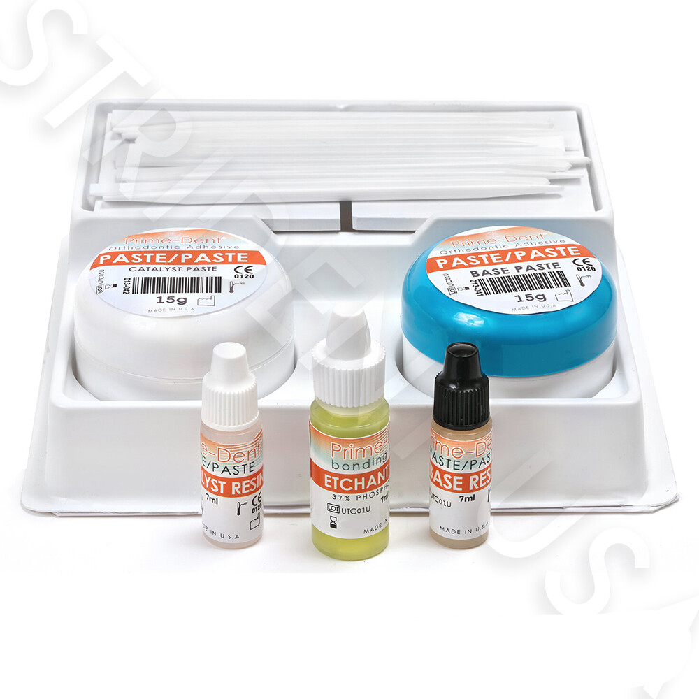 Orthodontic Adhesive Paste Composite Resin Bonding System metal plastic porcelai