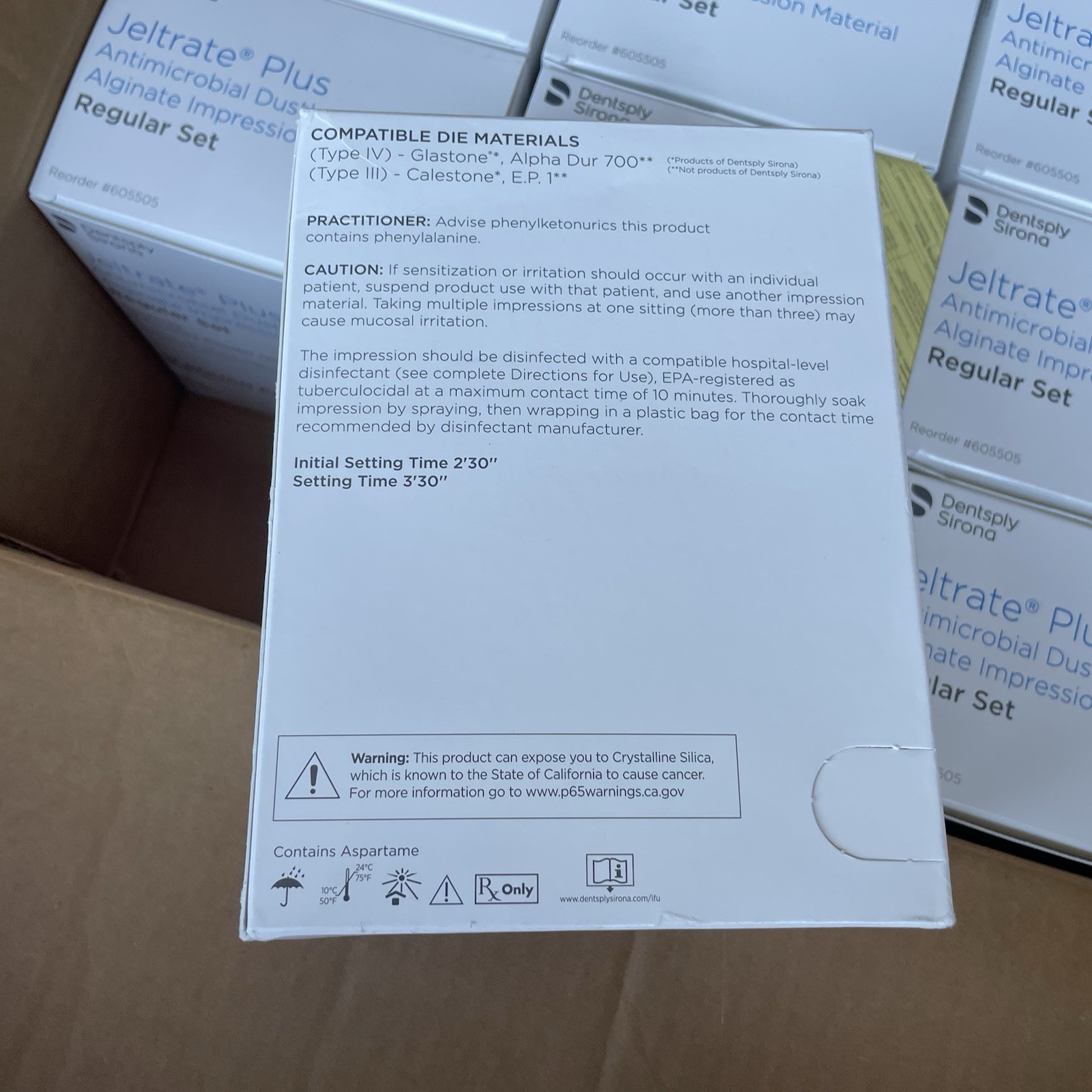 Dentsply Sirona Jelrate Plus Antimicrobial Dustless Alginate Impression Material