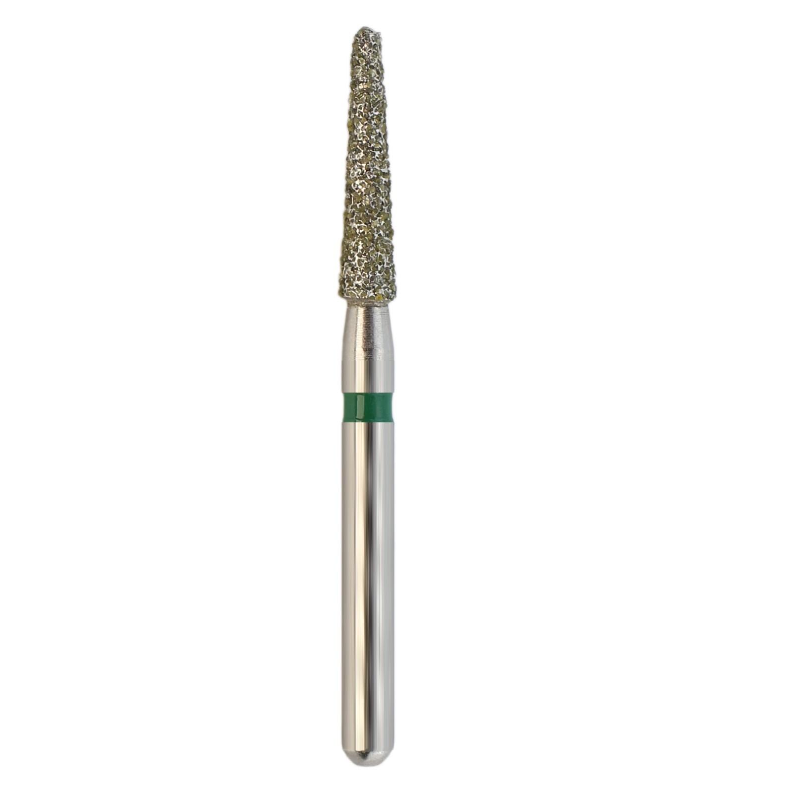 Dental Diamond Burs FG 856/018C Round End Taper Coarse Grit Green Friction Grip