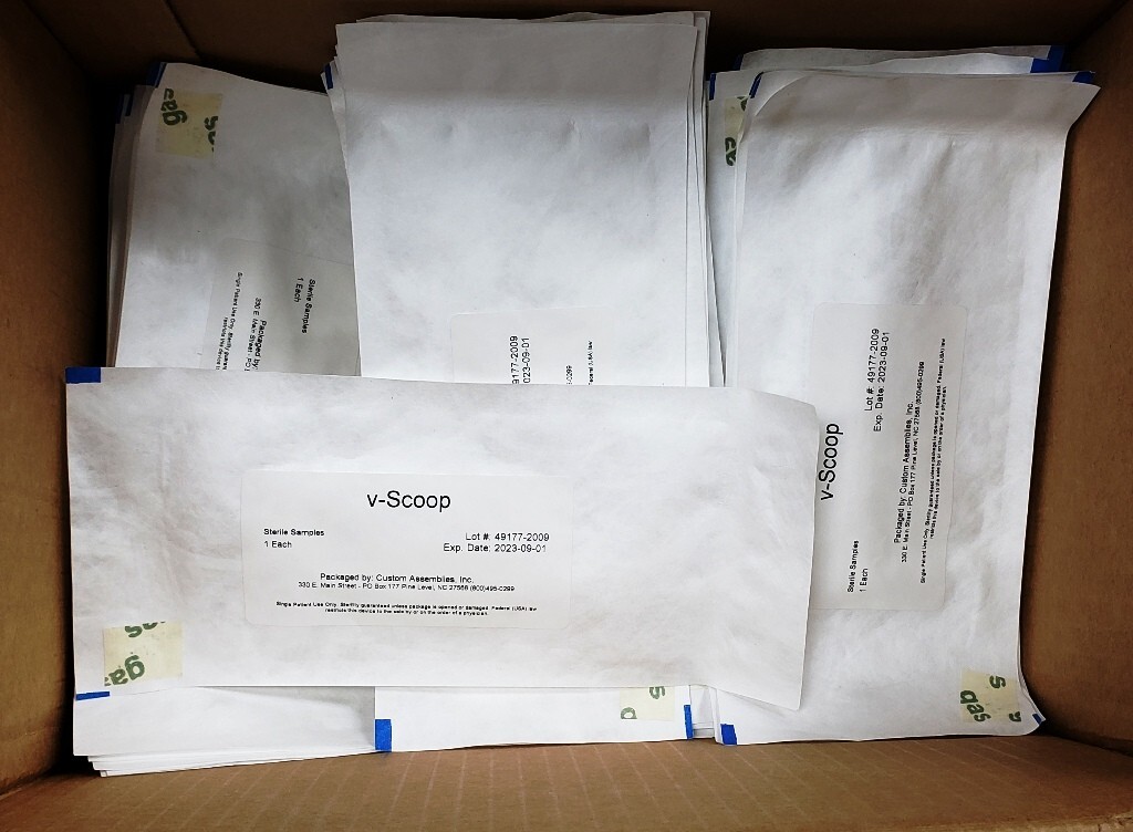 V-Scoop Single Use Sterile Samples 200 count – New