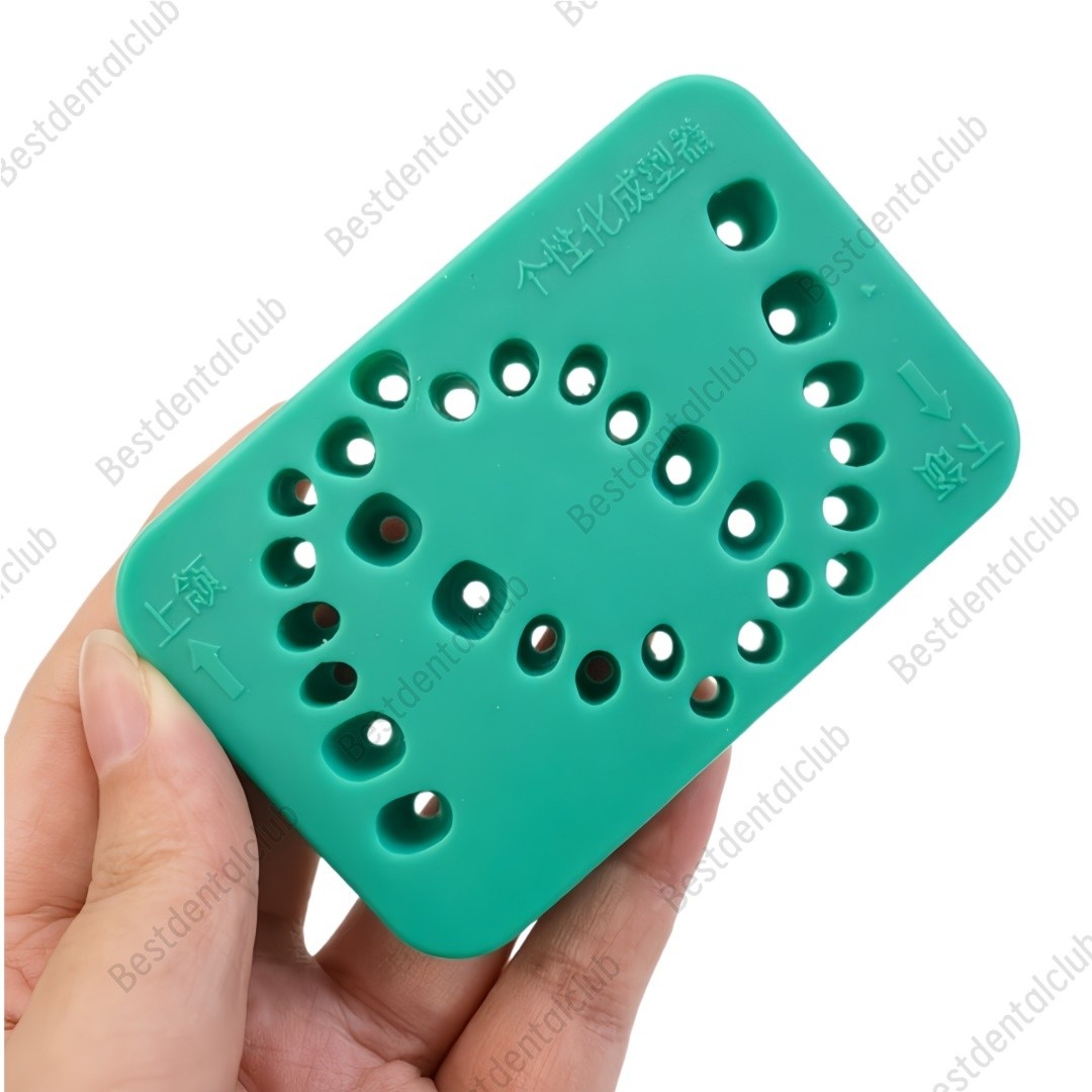 Dental Customizable Silicone Former Practice Mold Gingival Cuff Forming Mold
