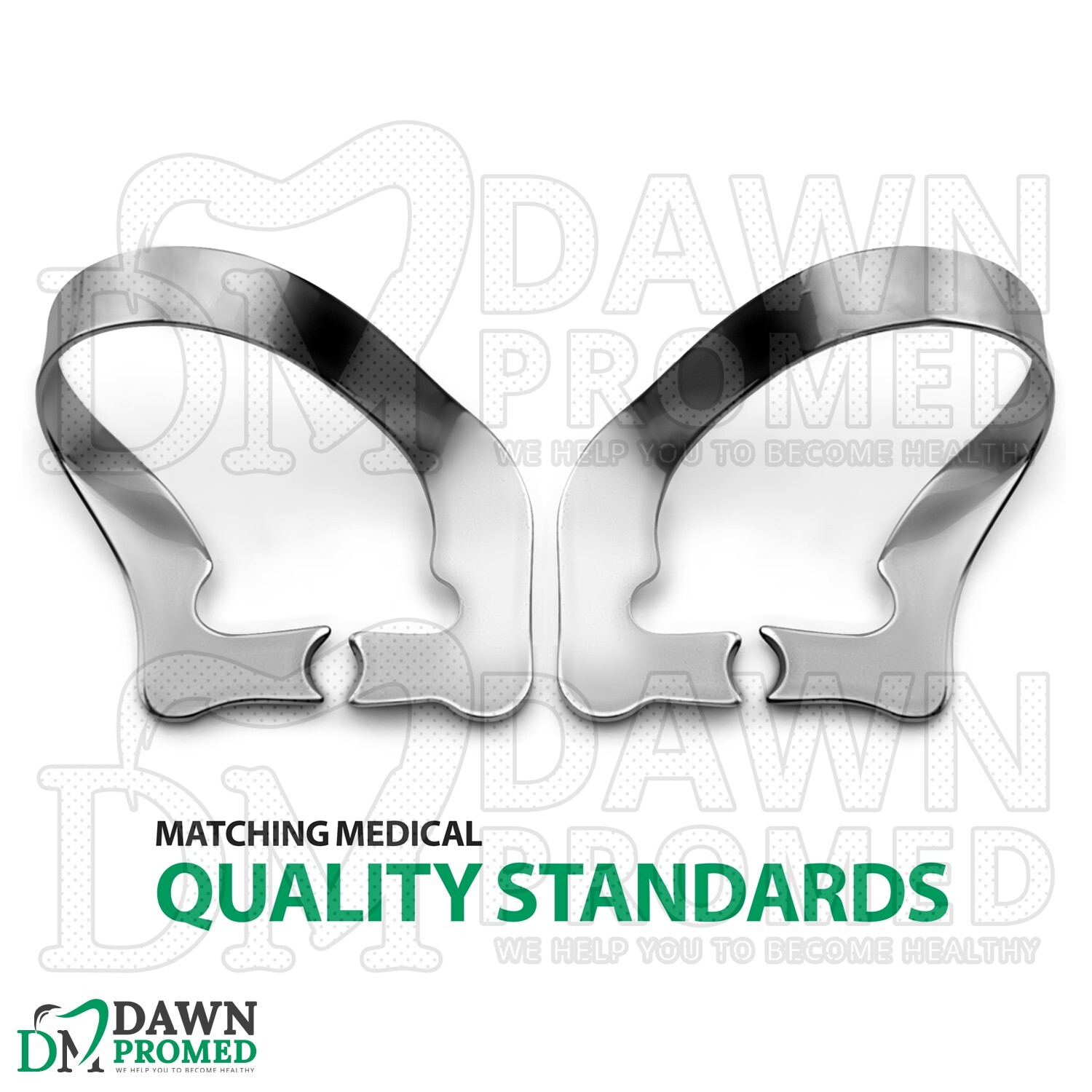 20 Pcs Rubber Dam Clamps Set Of Dental Endodontics Instruments German Grade