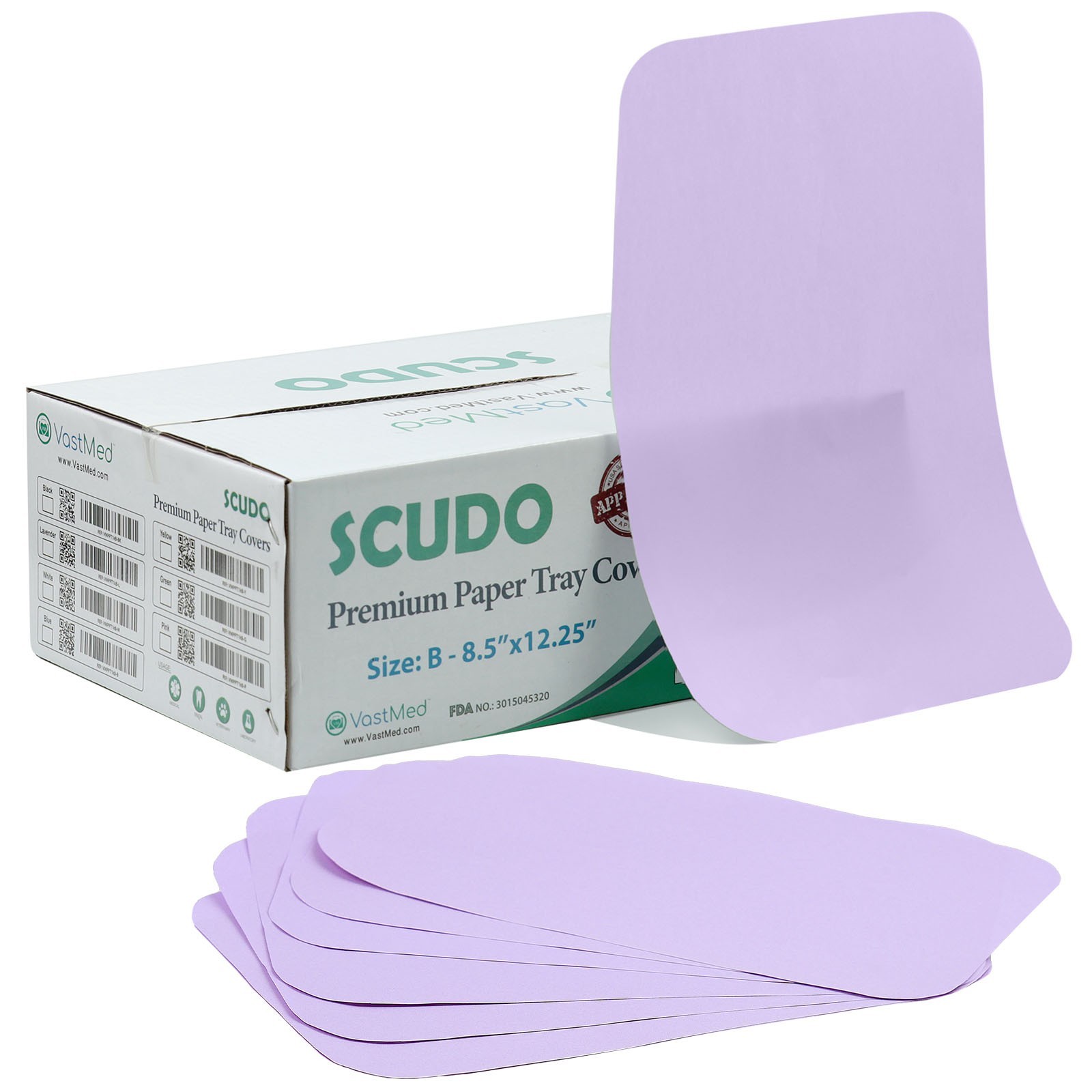 Disposable Paper Tray Liners by Vastmed