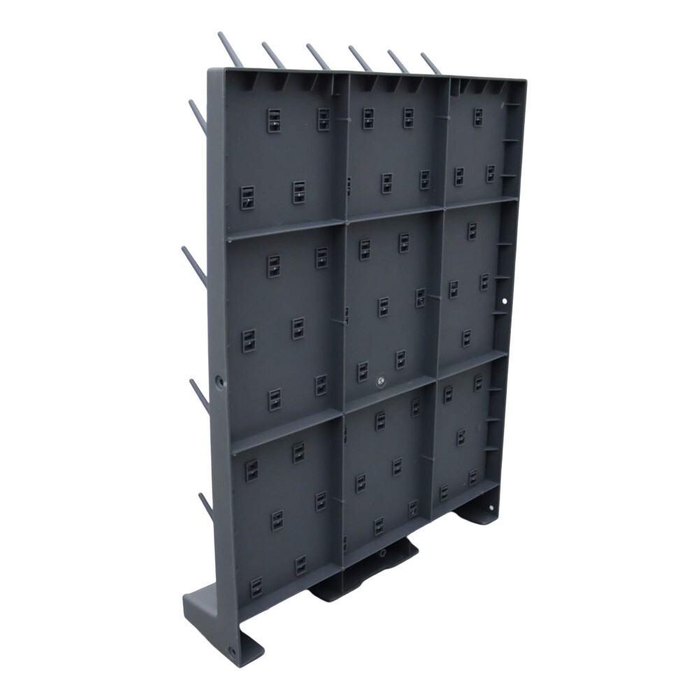 Desk/Wall-Mount 52-Pegs Detachable Flask/Test Tube Drying Rack Lab Supply