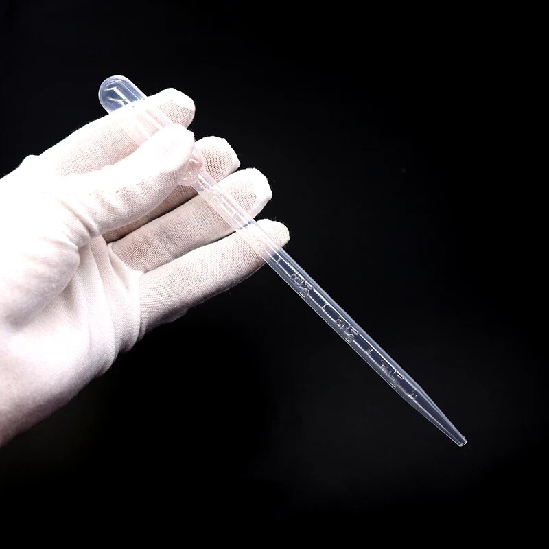 Transfer Pipettes Plastic Transparent Pipettes Disposable Eye Dropper 0.2-10ml