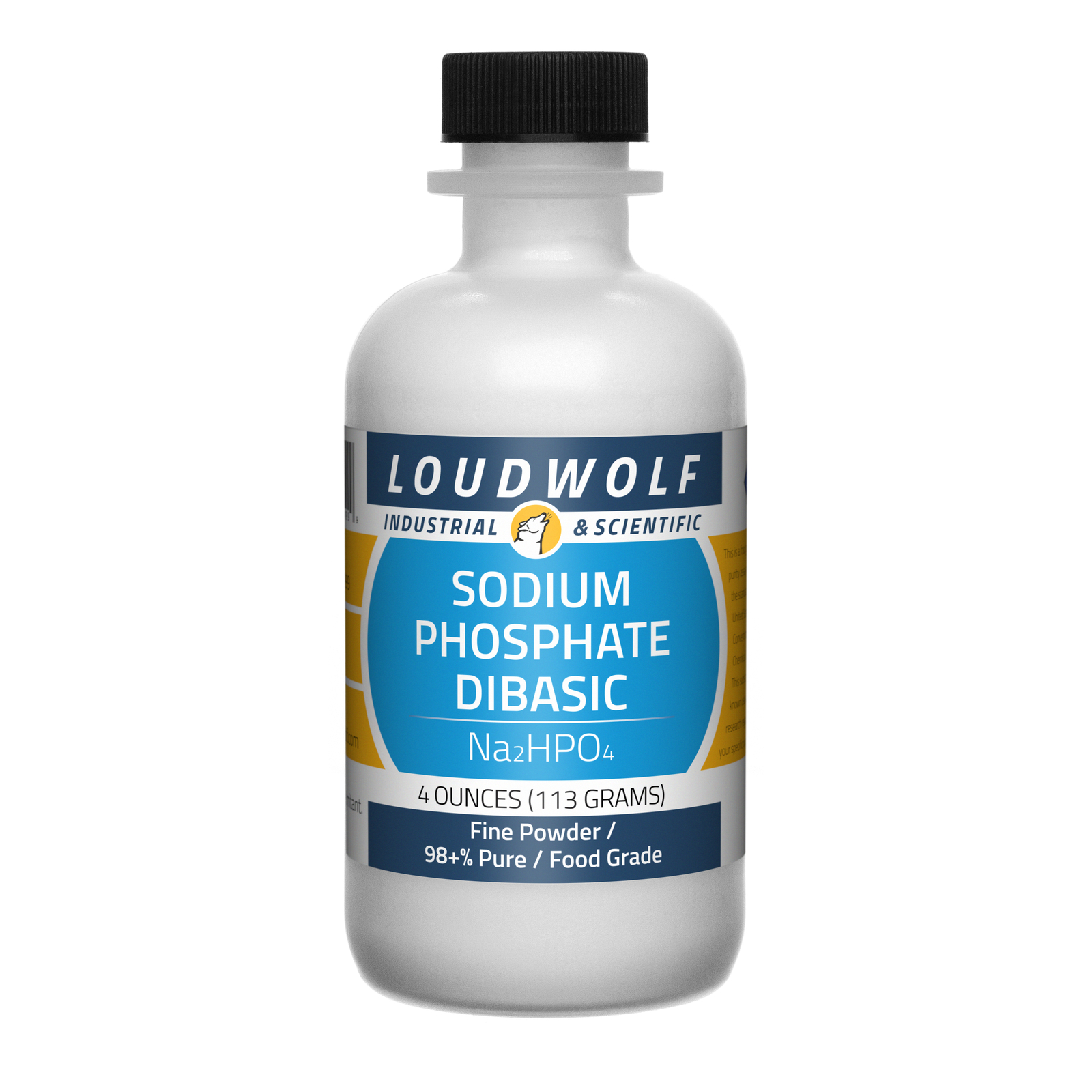 Sodium Phosphate Dibasic, 4oz, Food Grade, Sturdy Bottle, SHIPS SAME DAY