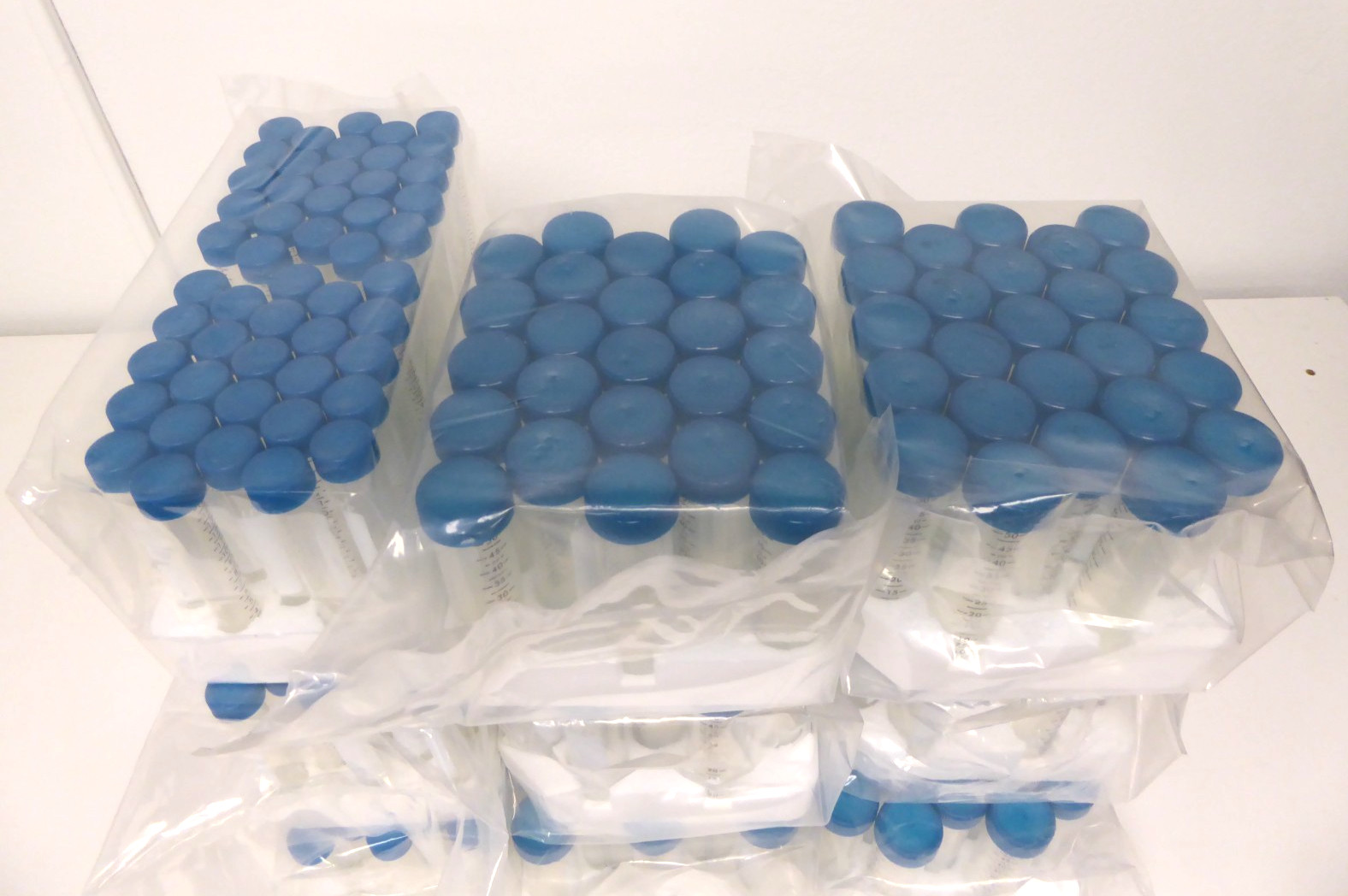 CLP 15ml and 50ml Conical Centrifuge Tubes with Caps in Unopened Packs (NOS)