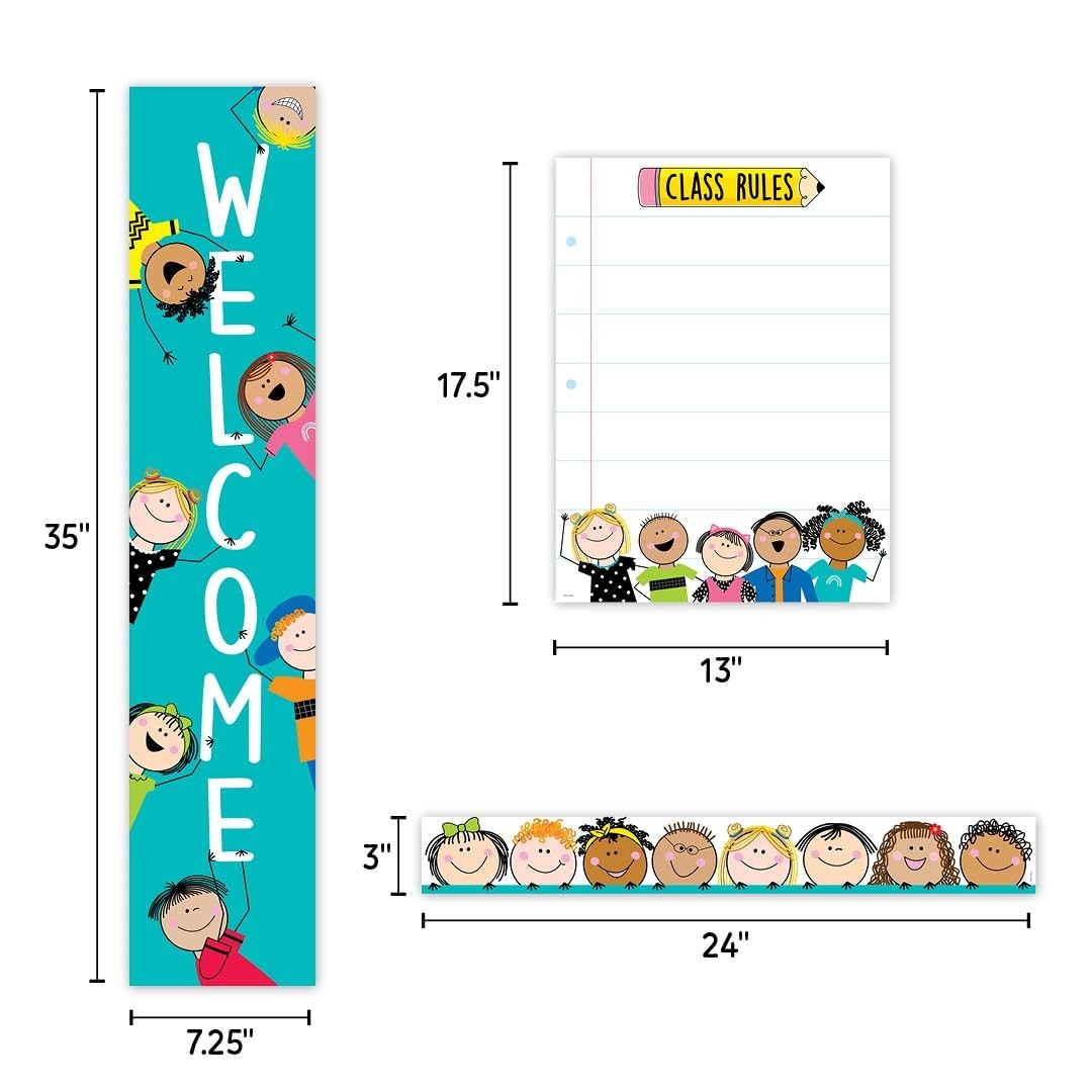CTP Stick Kids Curated Classroom Décor Mega Pack Creative Teaching Press 10914