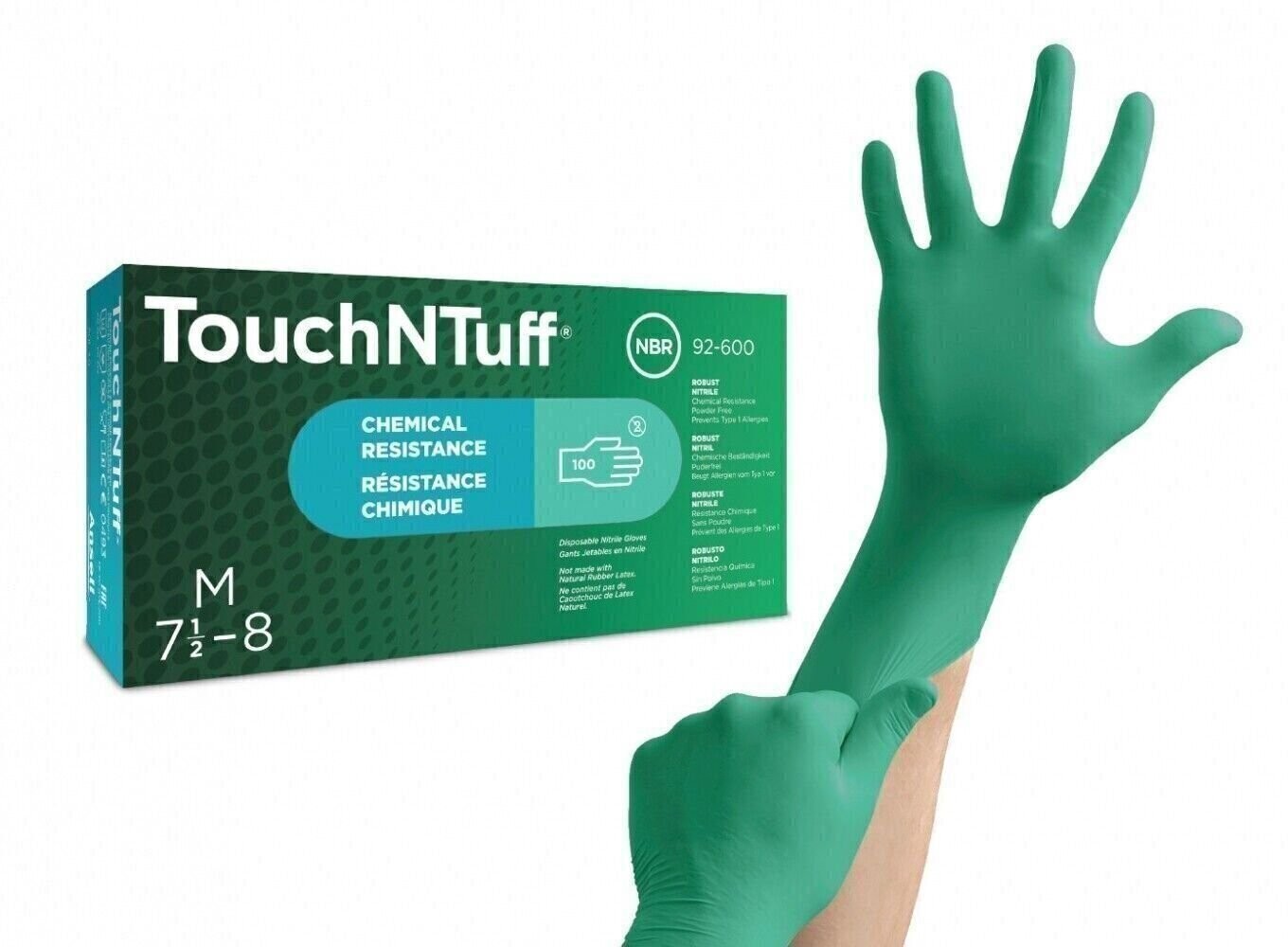 Ansell Disposable Gloves 92-600, Small, Medium , Large, XL – 100pack – FREE SHIP