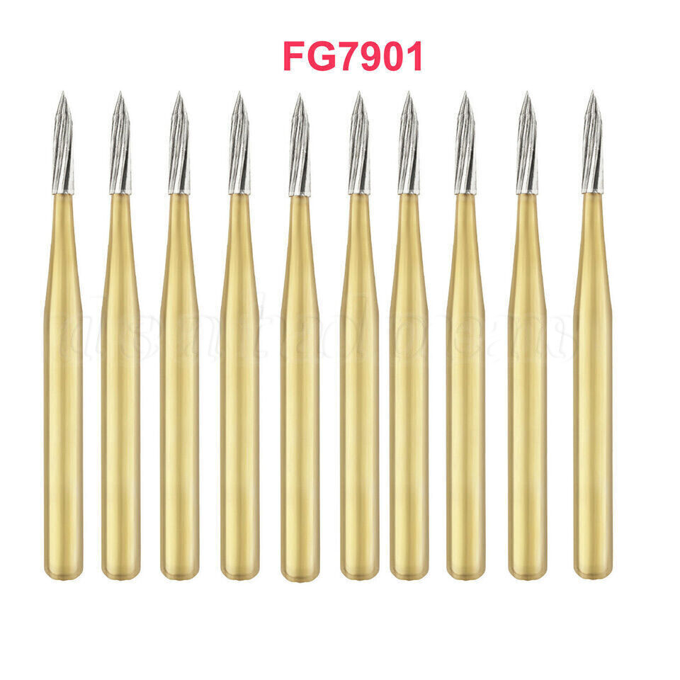 Carbide Burs 7901 TRIMMING & FINISHING 12BLADE T&F Bur