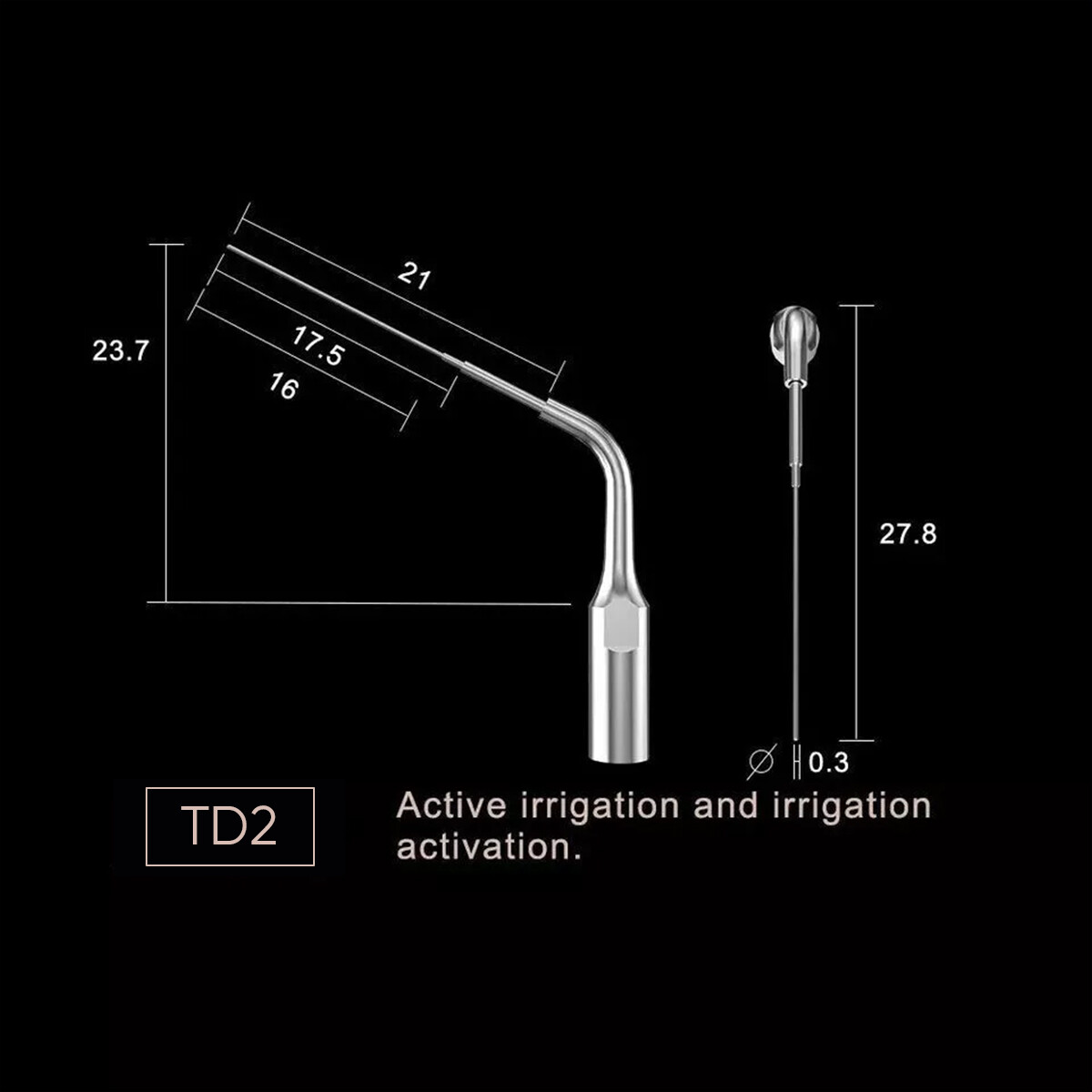 Woodpecker Dr Talal’s Endo Kit Endodontic Ultrasonic Scaler Tips Kit Set TD1-TD6