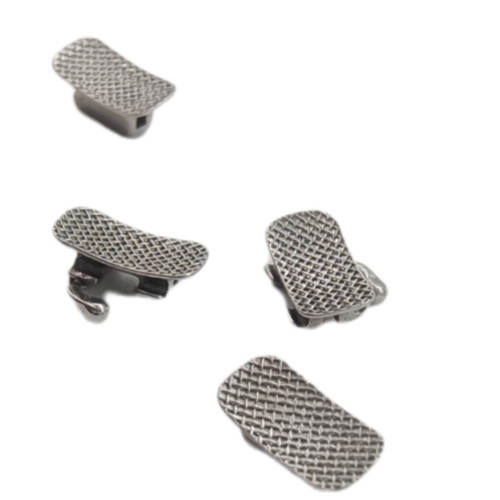 1 Box/28pcs Dental Orthodontic Metal Lingual Brackets Brace Buccal Tubes