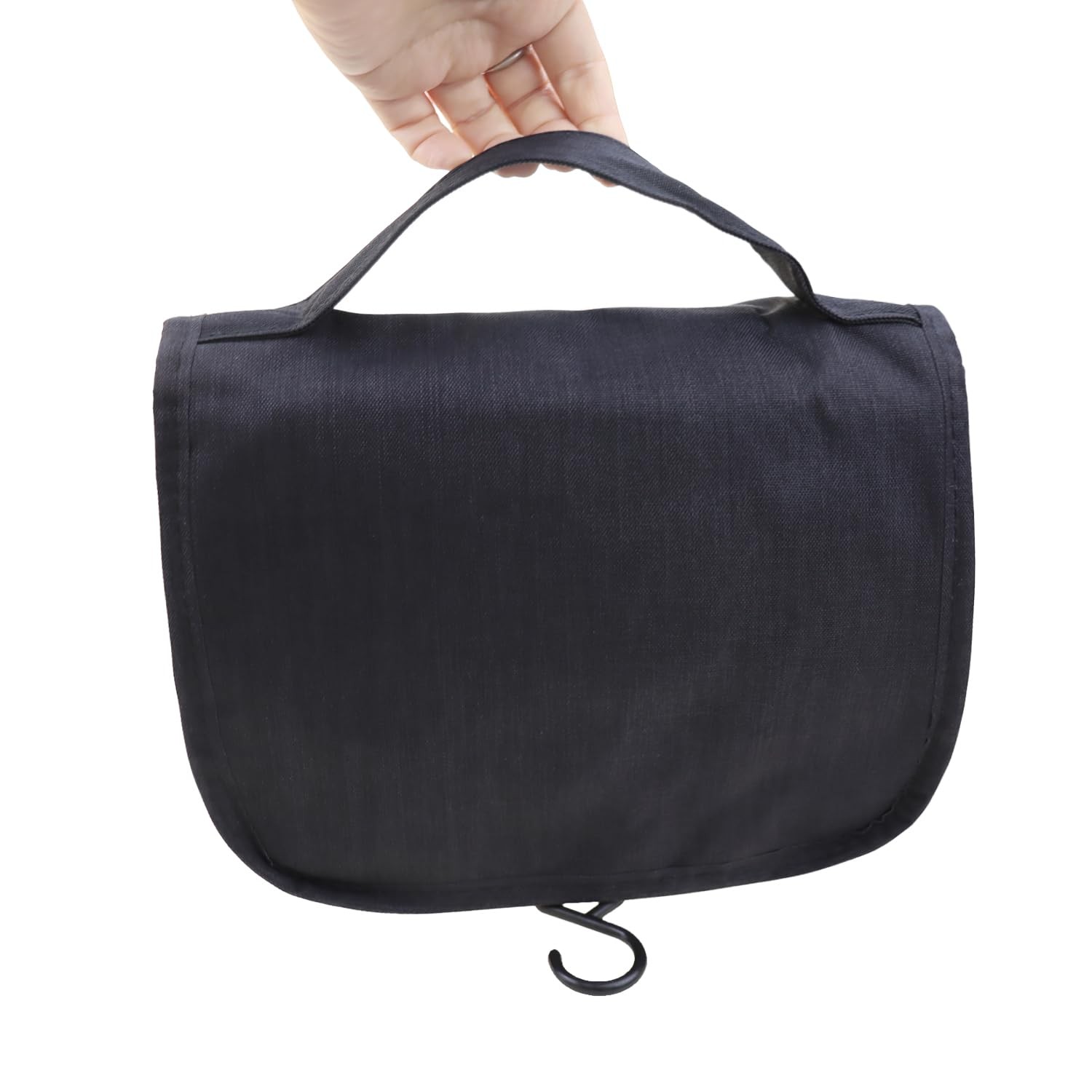 Welsoon Ostomy Travel Bag – Hanging Supplies for Small, Black