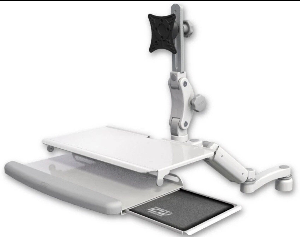ICW Titan Elite Paralink w/track office monitor LCDmount T2 arm wall mount