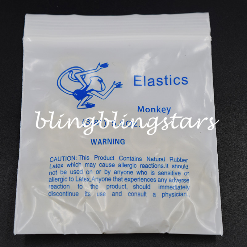 1 Pack Dental Rubber Band Brace Orthodontic Elastic Latex 3 Force 5 Size Option