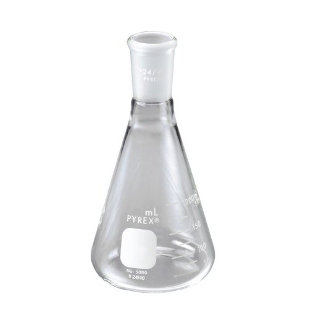 PYREX 500mL NM Erlenmeyer Flask with 24/40 Standard Taper Joint 5000-500