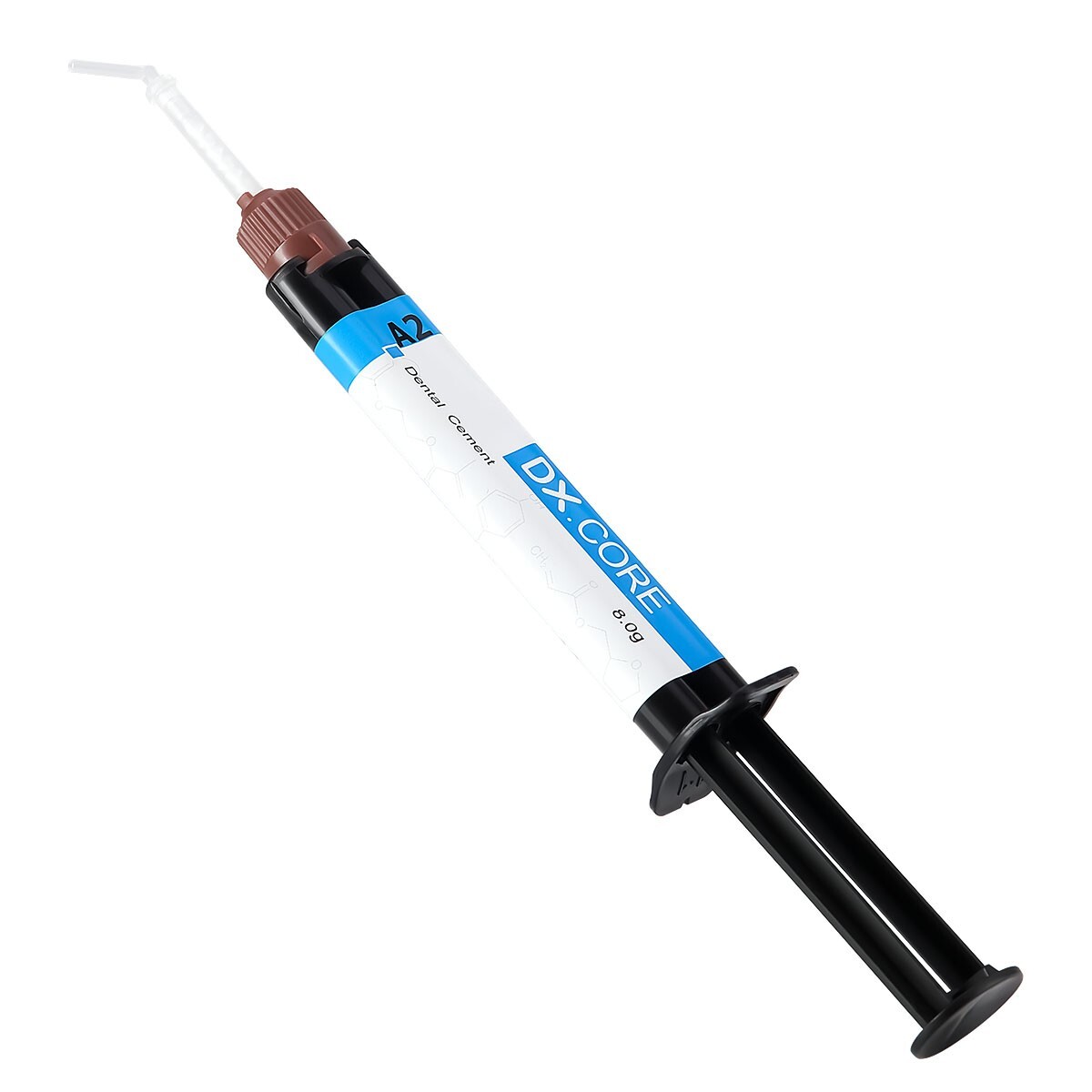 10X Dental Dual Cure Core Build Up Composite Resin Light & Self Cured A2 DENTEX