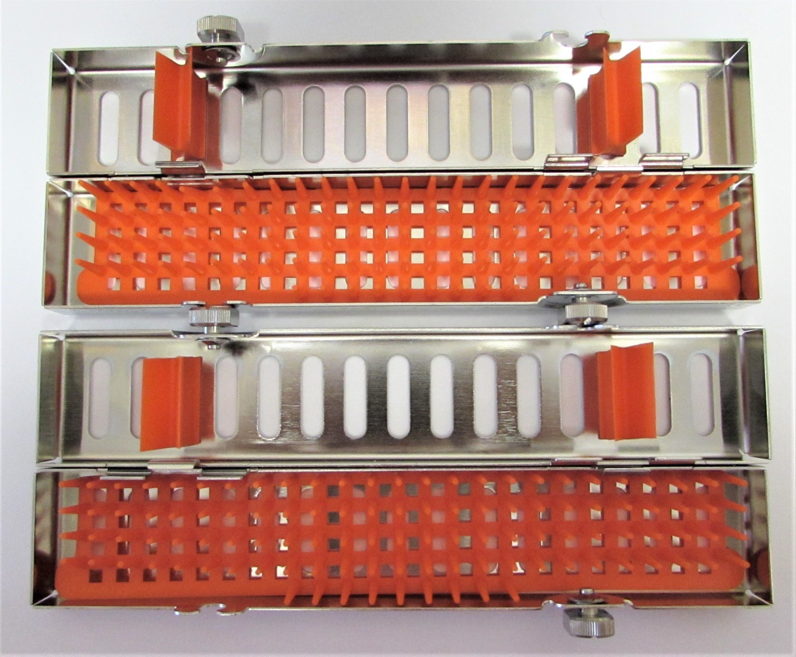 NEW Set of 2 Hu-Friedy IMS Signature Series Small Ultrasonic Cassettes Orange