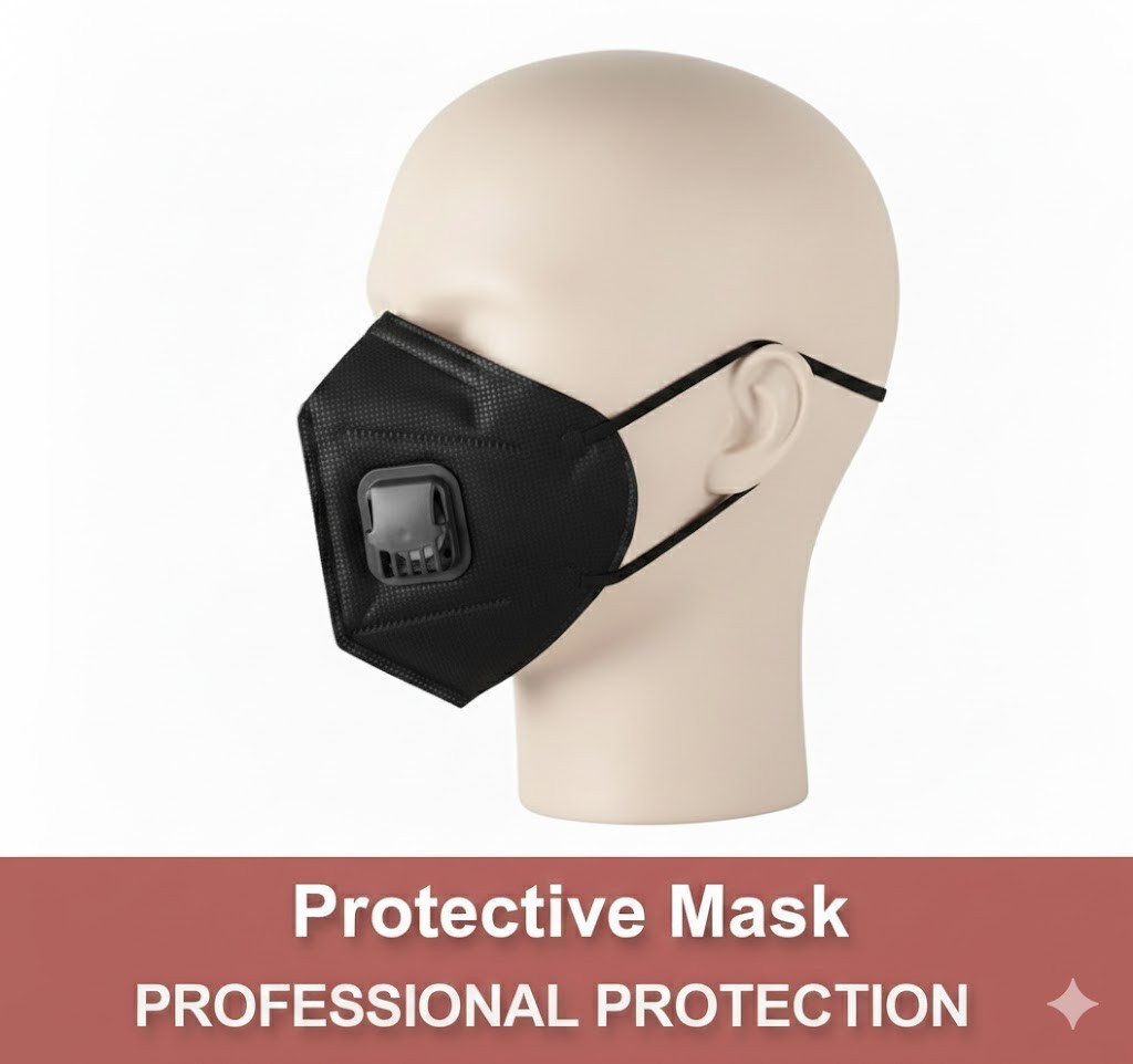 [10 Pcs] KN95 Face Mask(BFE 95%)Non-Medical Disposable Mask With Breathing Valve