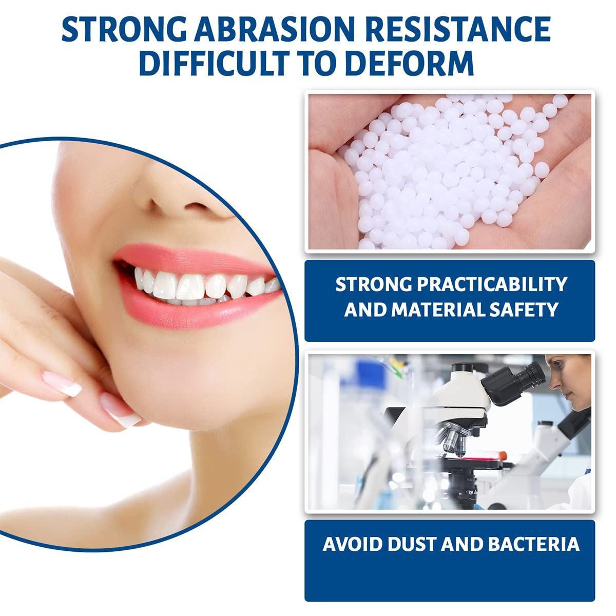 Tooth Repair Kit – 30ml / 1.05 oz Teeth Replacement with Moldable Heat Fit…