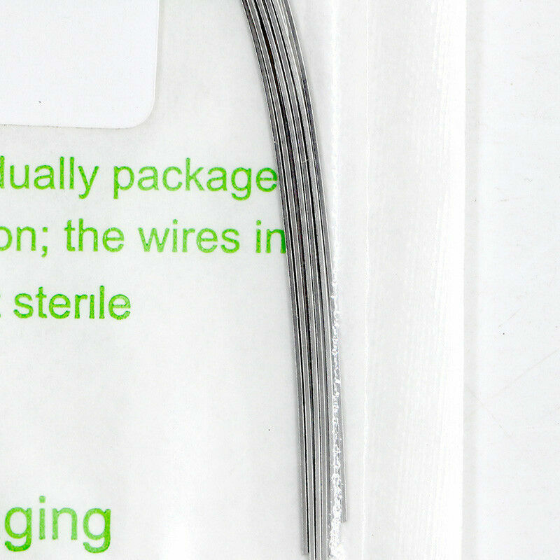50 Packs Dental Orthodontic Stainless Steel Rectangular Arch wires 16×16 Upper
