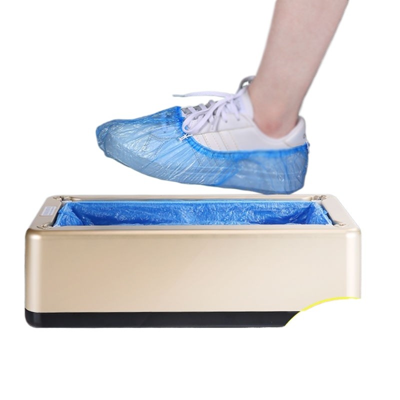 Automatic Shoe Cover Machine – Disposable Indoor Foot Pedal Home Use Box