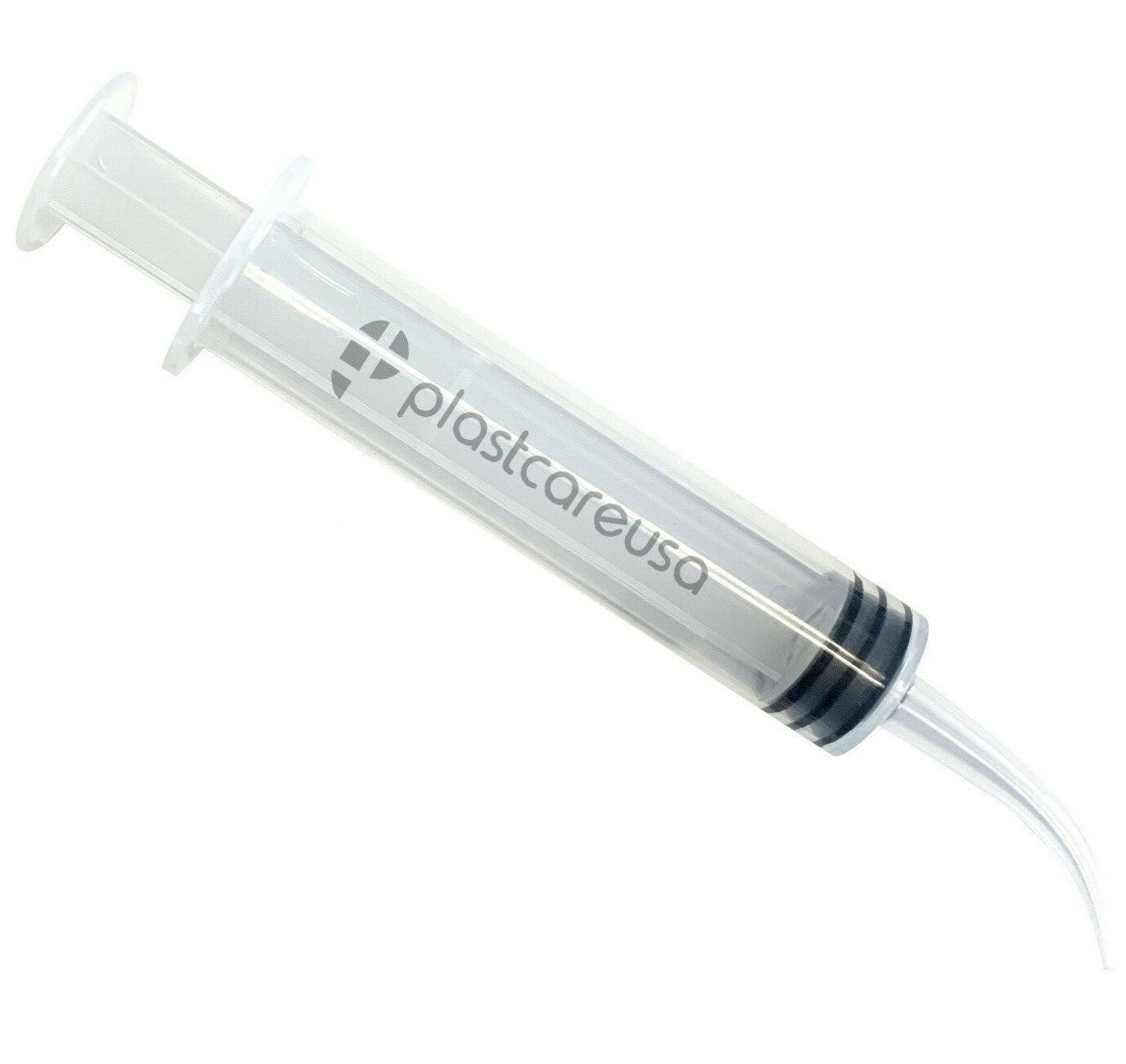 12cc Oral Dental Syringes Monoject Style Disposable Plastic Curved Tip (20 Pack)
