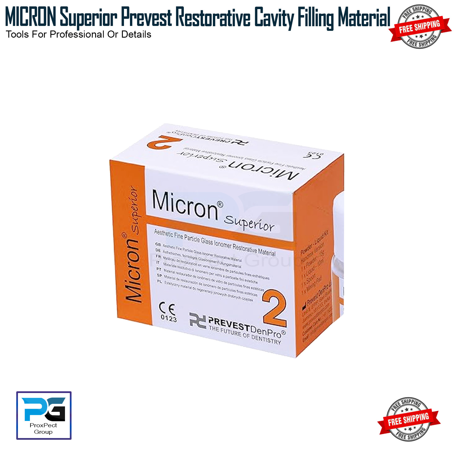 Micron Superior Strong Teeth Temporary Cement Cavity Filling Kit Tooth Repair
