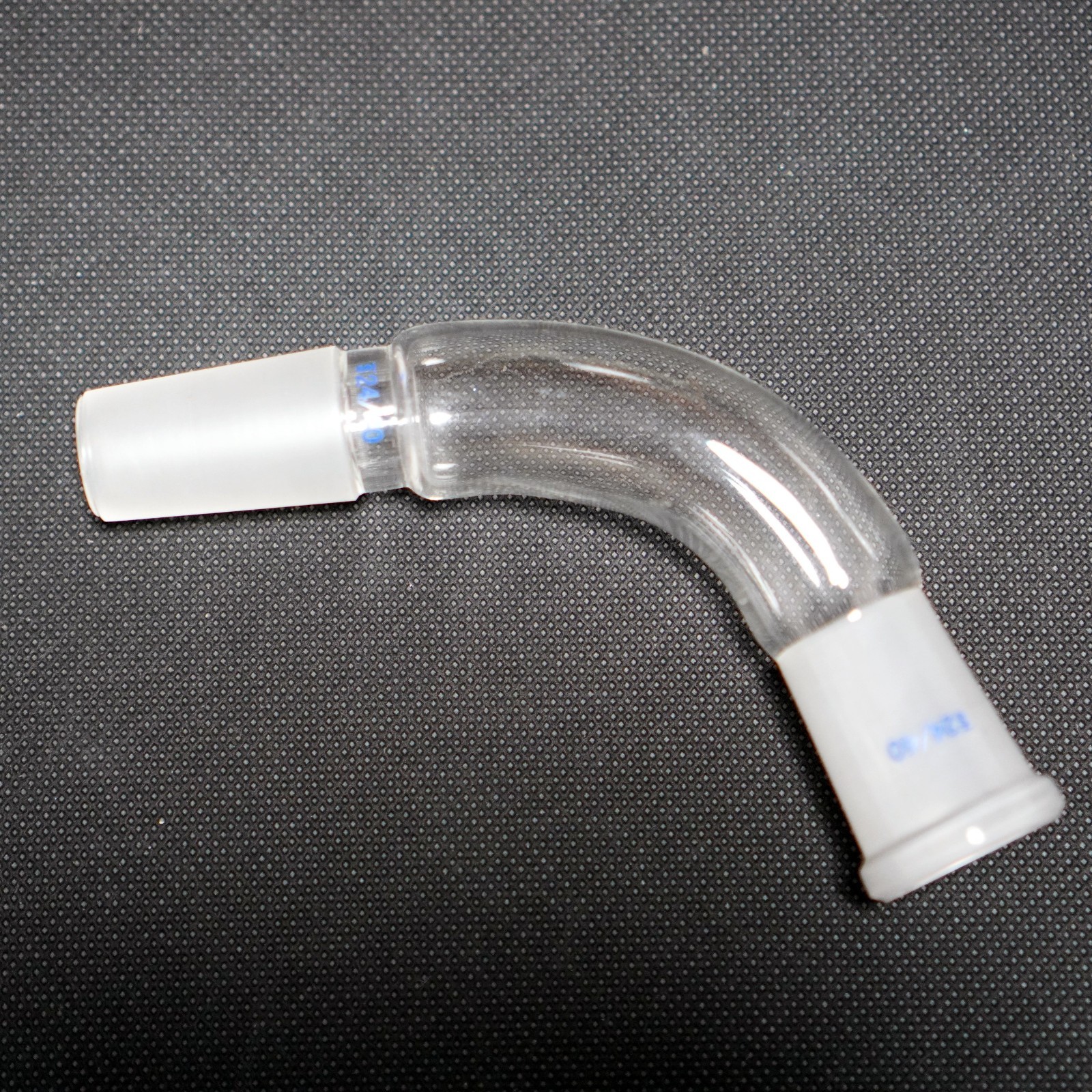 Lab Glass bent connecting adapter 24/40 Joint, Laboratory Glass