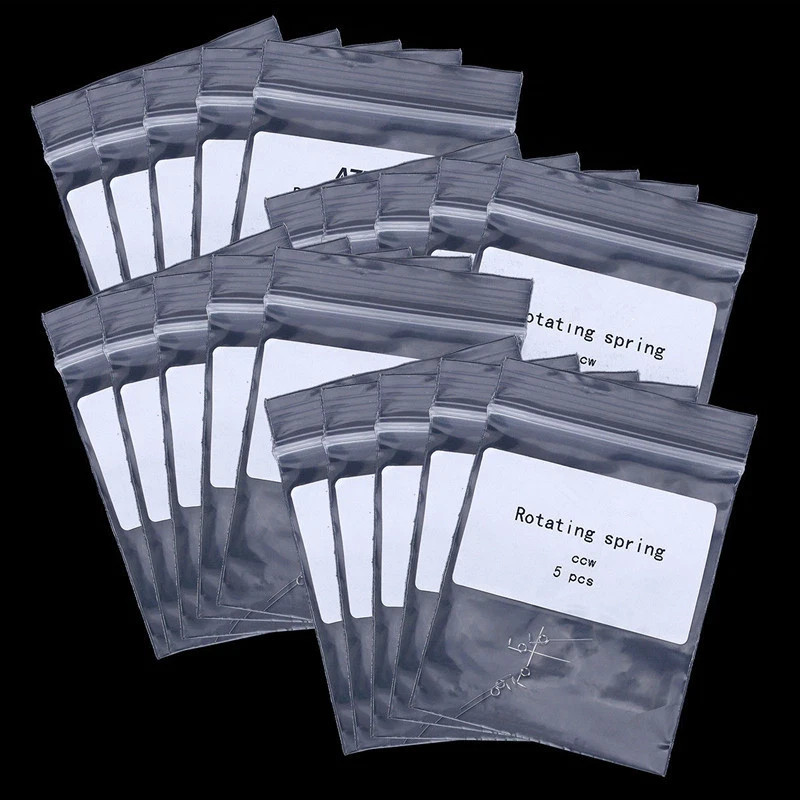 10 Pcs/Bag Dental Lab Ortho Rotating Springs Uprighting Square Wire CW/CCW Tool