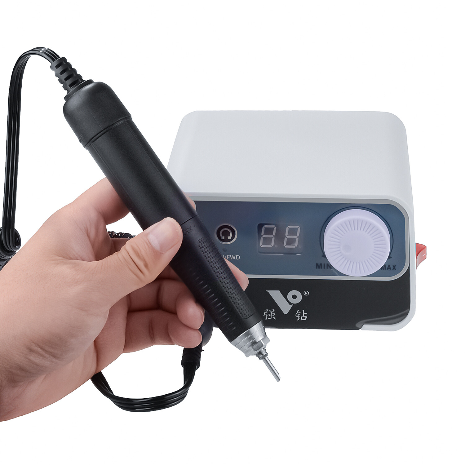 50W Electric Nail Drill Grinding Machine 50K RPM Brushless Micromotor Polisher