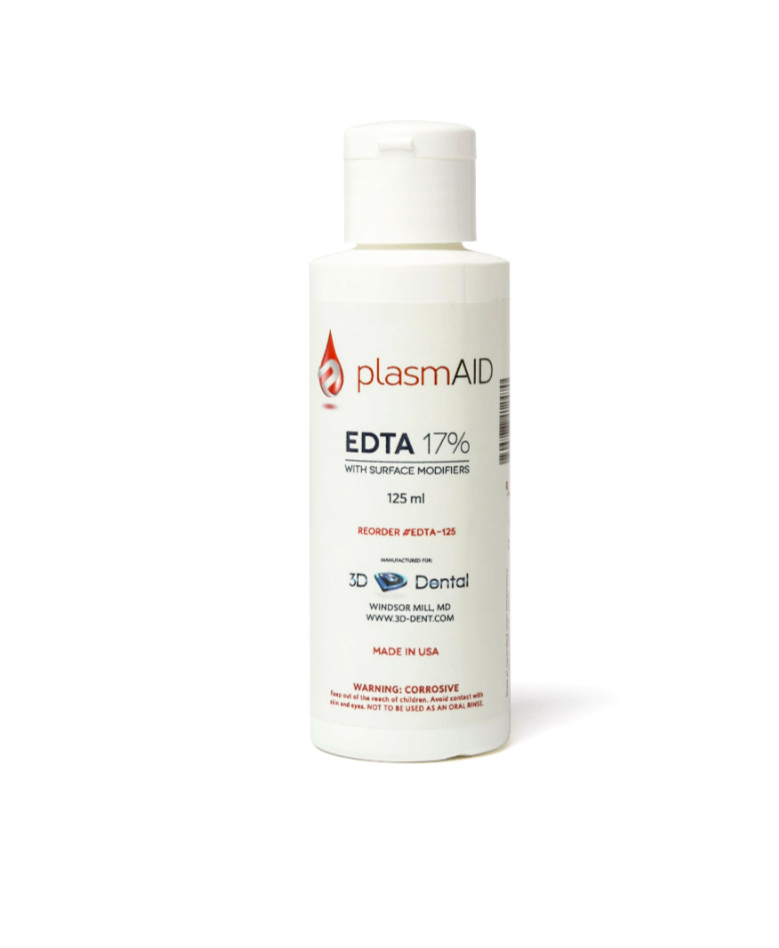 Dental 17% EDTA Solution with Surface Modifiers 4oz 125ml Made in USA