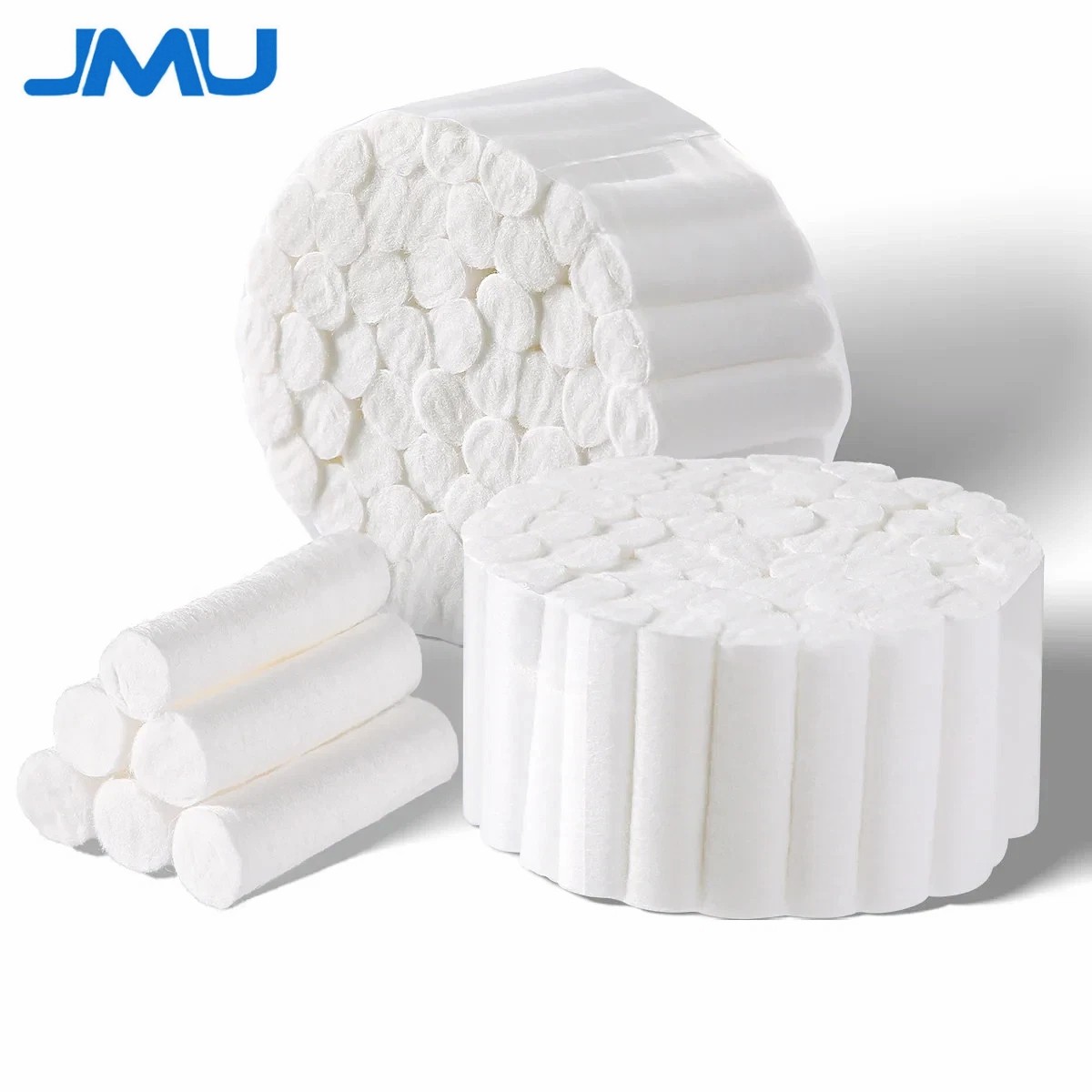 #2 Medium Cotton Rolls 1.5” High Absorbent Dental Mouth Rolls Nosebleed Plugs