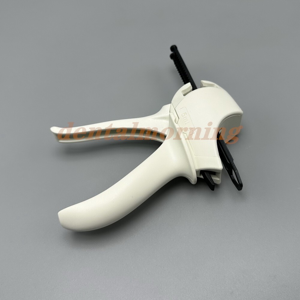 Dental Dispenser Impression Mixing Dispensing Delivery Gun 5ML 1:1/4:1 Mixer