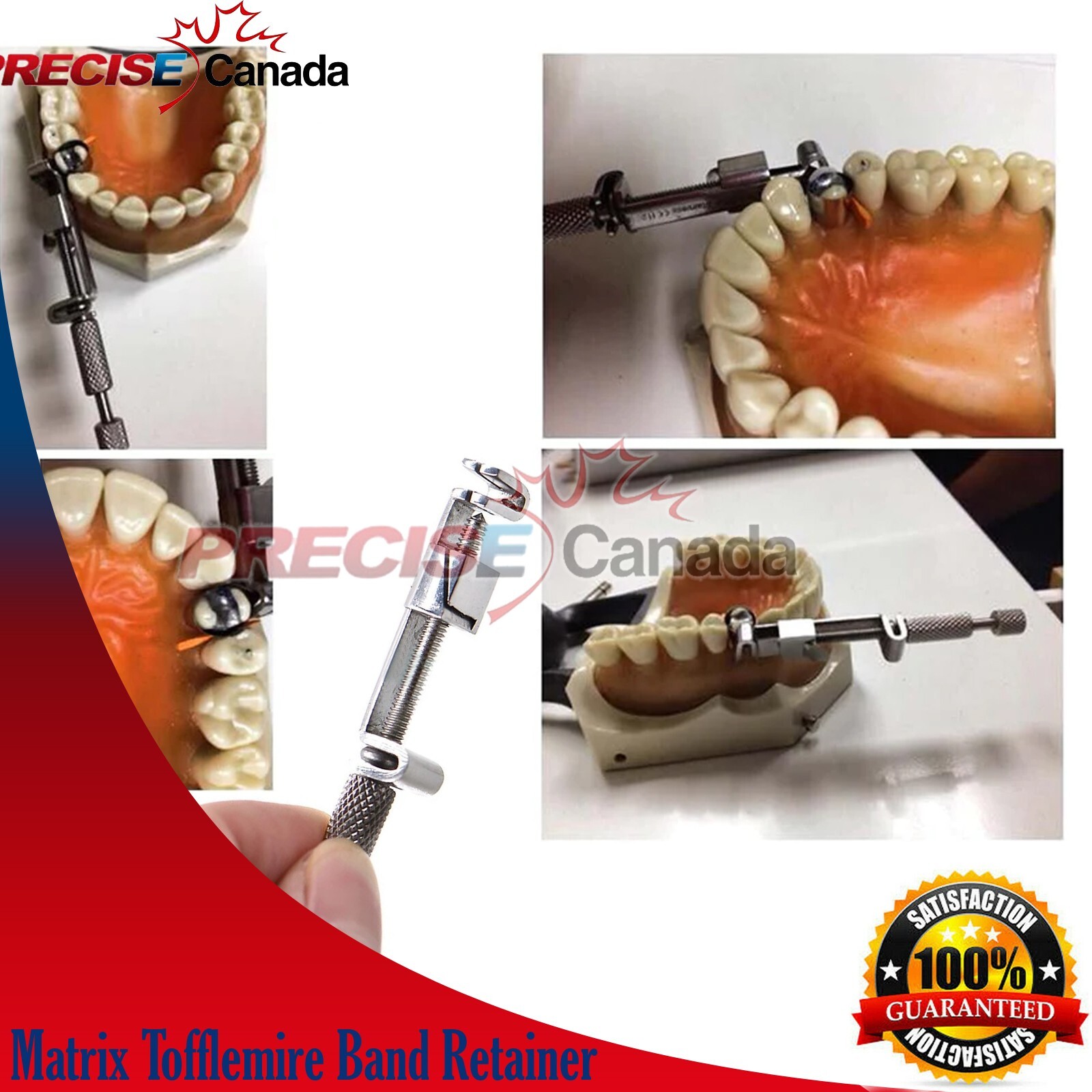 GERMAN 3 Matrix Tofflemire Retainer / Universal Bands / Dental Surgical