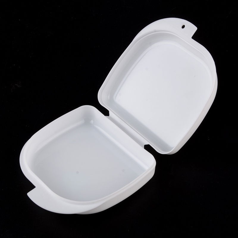 Teeth Dental Orthodontic Retainer Case Box Denture Sport Mouth Guard Storage