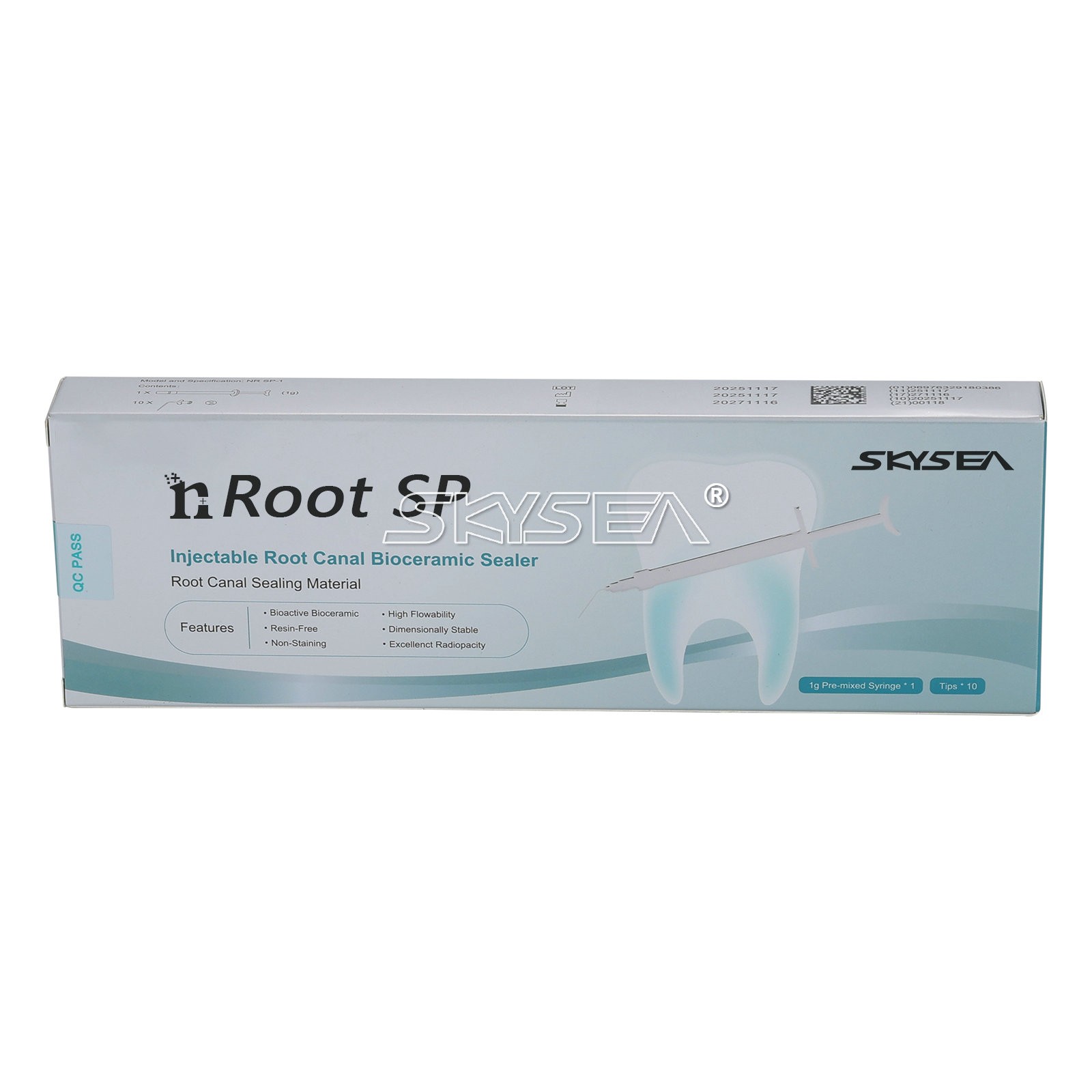 1g SP Dental Injectable Root Canal Bioceramic Sealer Endodontic Sealing Filling