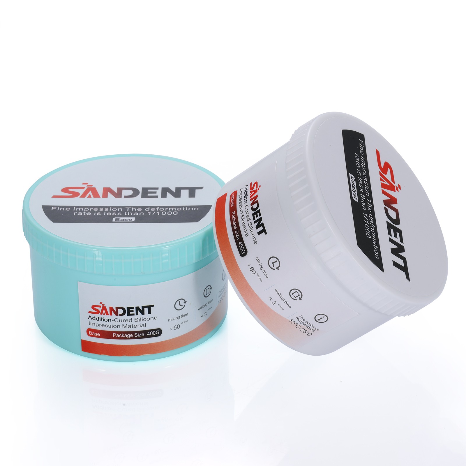 Dental Putty Fast Set PVS VPS Impression Material Silicon Base+Catalystst SA