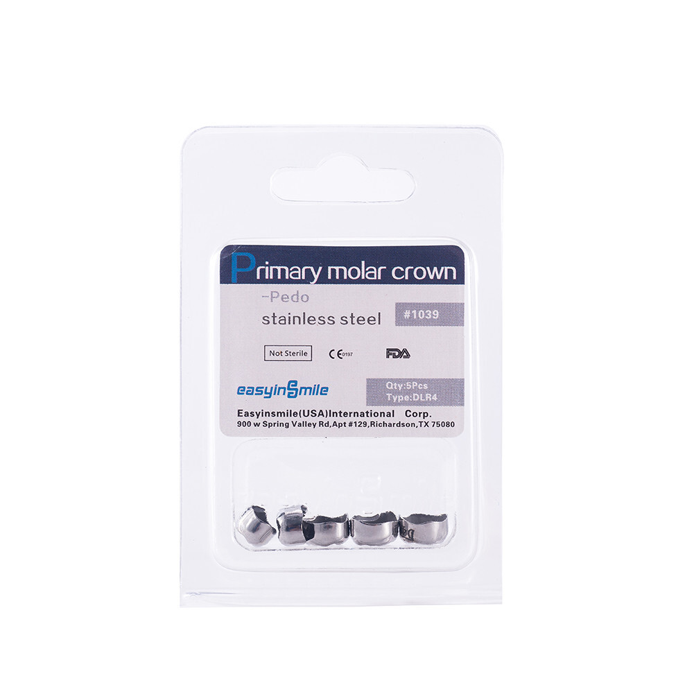 Dental Kids Crown Stainless Steel Primary Molar Crown D Premolar/E Molar DUL-UR2