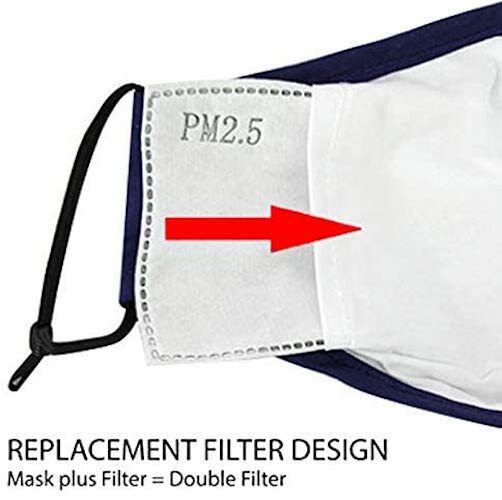 Respirator Mask Protective 5 Face Masks SAME DAY SHIPPING FROM USA 5-Pack NEW