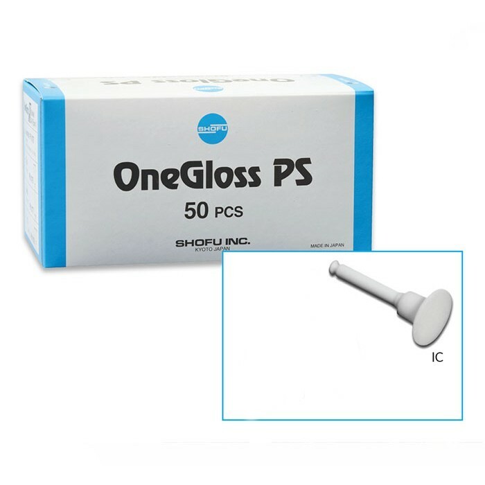 *50-Pieces* Shofu OneGloss PS Disposable IC For Finishing And Polishing 0178