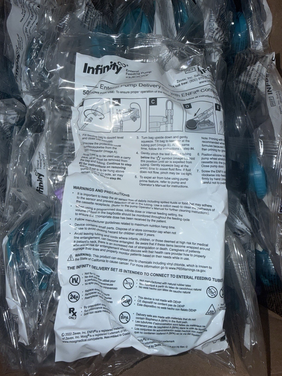 Infinity Feeding Bag 500 ML INF0500-E (30count)