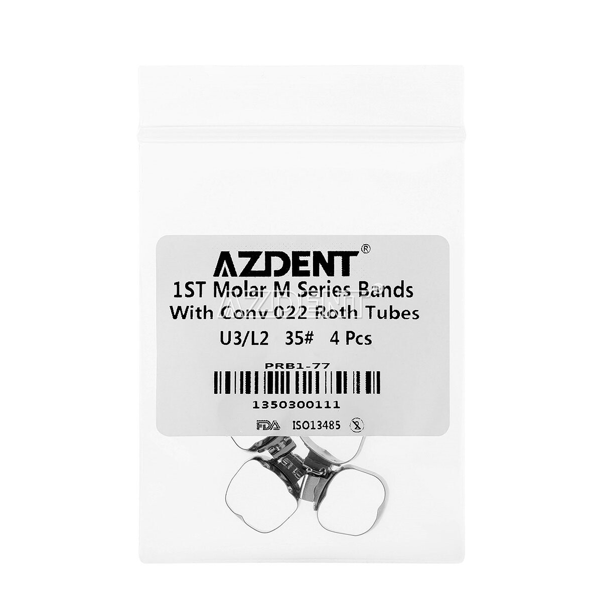 Dental Orthodontic Bands Buccal Tube 1st Molar MBT/Roth.022 Convertible/Non-Con